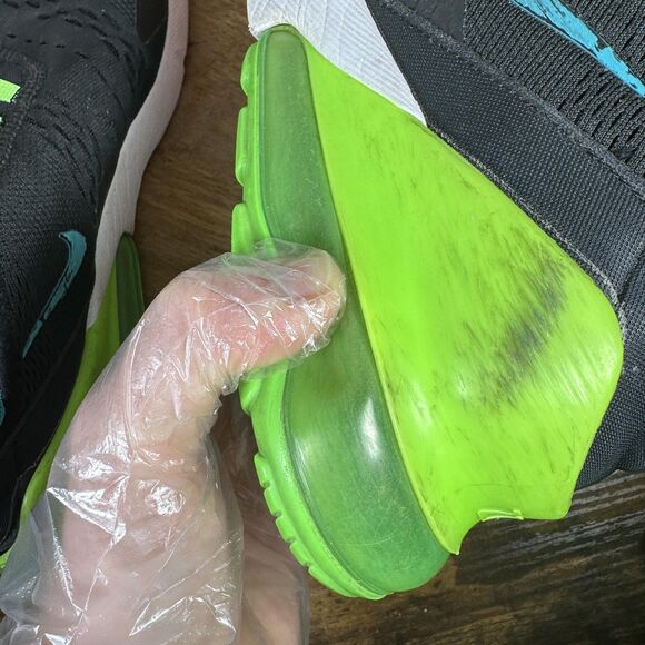 Nike Air Max 270 Shoes Mens Size 11 Black Green Blue DJ5136-001 Sneaker Running - Picture 10 of 12